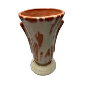 Vintage Alaska Clay Vase 4" Swirled Retro MCM Clay  Art Pottery USA‎ Home Decor